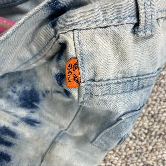 Robin’s Jeans Mens Studded VTG Jeans Blue Size 32x33 - Picture 7 of 8